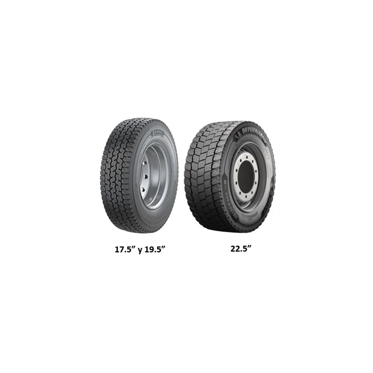 Pneu MICHELIN X MULTI D 315/70 R22 154L pas cher
