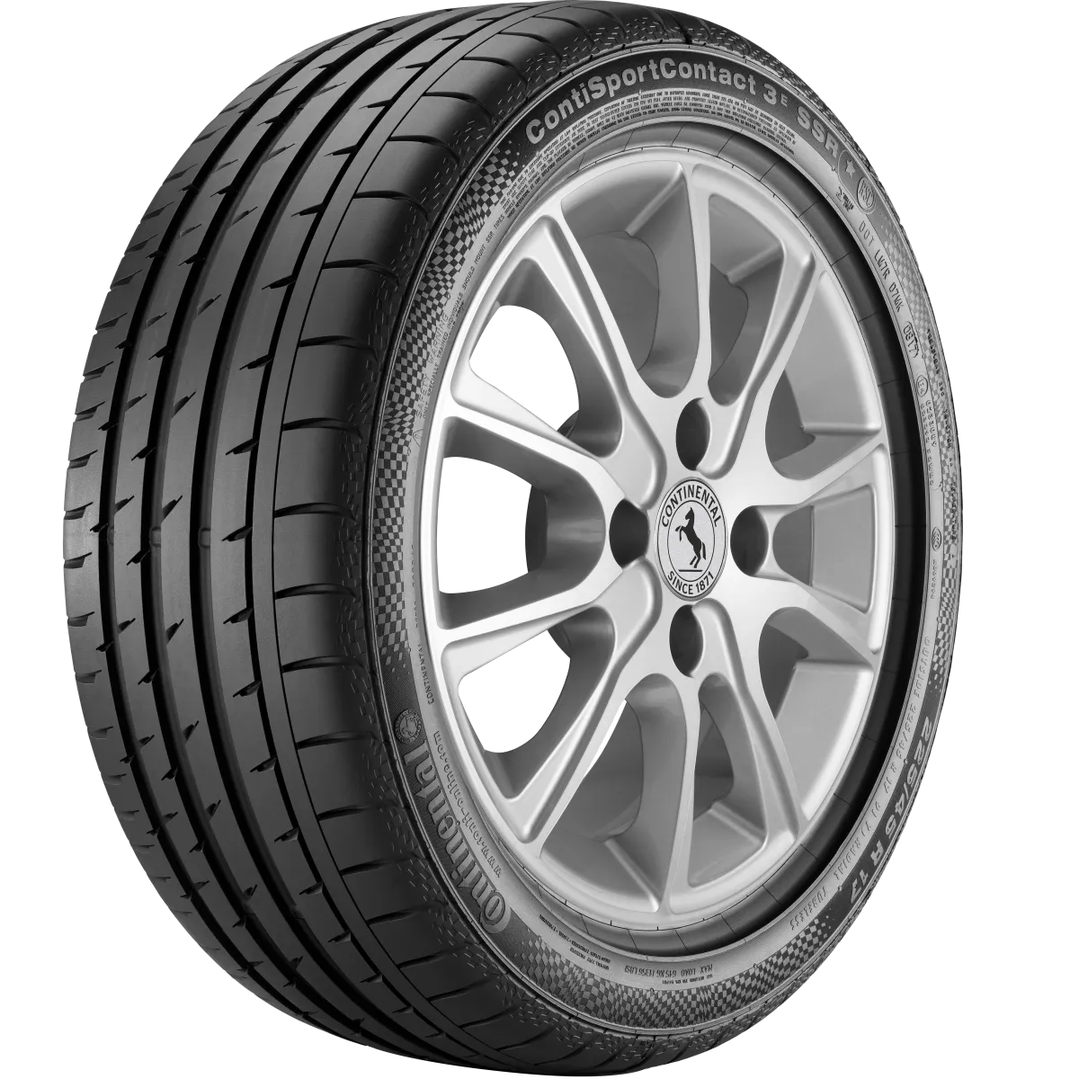 Pneu CONTINENTAL SC-3 SEAL FR XL 235/35 R19 91Y pas cher