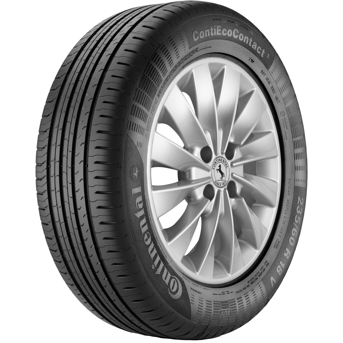 Pneu CONTINENTAL EcoContact 6 Q 235/55 R18 100V pas cher